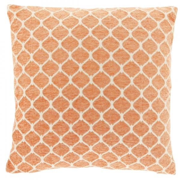 Unique Living Kissen „Miley“ in Apricot, 45 x 45 cm