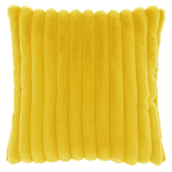 Unique Living Peppe Bamboo Yellow Pillow, 45 x 45 cm