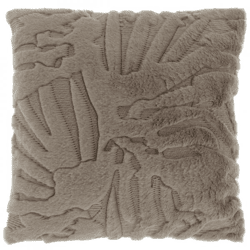 Unique Living Kissen „Nyna“ taupe 45 x 45 cm