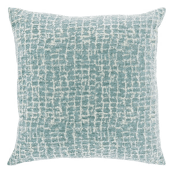 Unique Living Kissen „Sev“ in Strandblau, 45 x 45 cm