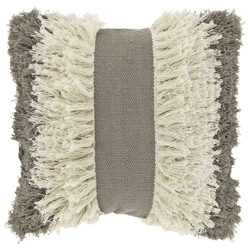 Unique Living Kissen Ziggy taupe 45 x 45 cm