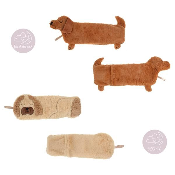 W&auml;rmflasche Hund, 2/s, 900ml, ca. 46x24cm
