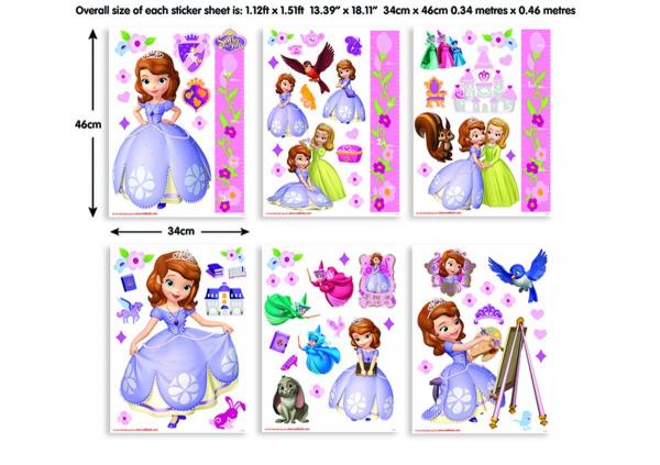 Walltastic 41523 - Wandaufkleber, Sofia die Erste / Sofia the First