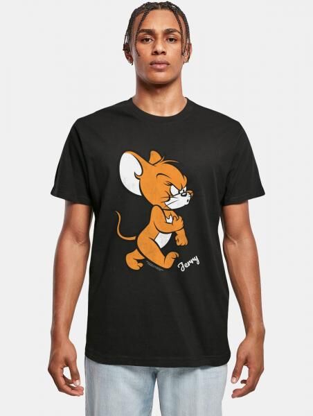 bequemes Merchcode Herren T-Shirt 200 g/m&sup2; mit Baumwolle Schwarz