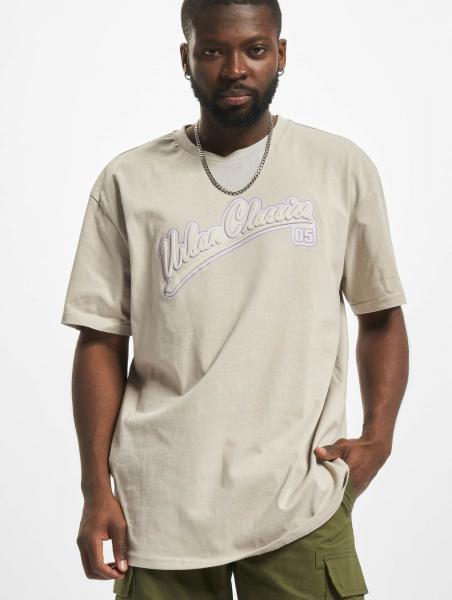 bequemes Urban Classics Herren T-Shirt Oversize 200 g/m&sup2; mit Baumwolle Grau