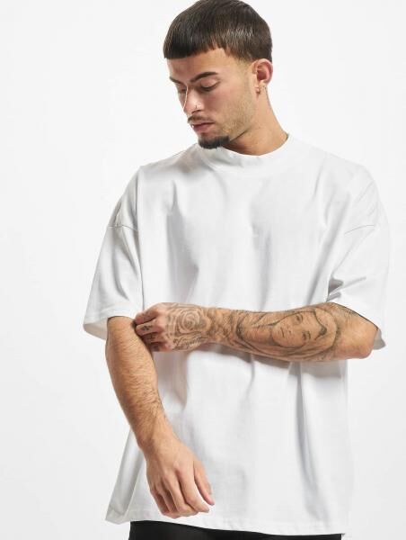bequemes URBAN CLASSICS Herren T-Shirt Oversize 220 g/m&sup2; mit Baumwolle Wei&szlig;