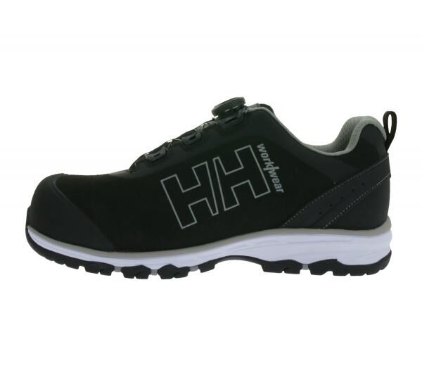 Helly Hansen Chelsea Evolution 2.0 S3 Herren & Damen Sicherheits-Schuhe mit Ortholite wasserdichte Membran Schutzklasse S3 78235 Schwarz