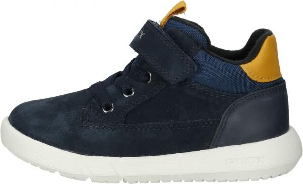 Komfortable GEOX Stiefelette Schn&uuml;rschuhe f&uuml;r Baby - Jungen B365DA 022ME CF42Q Blau
