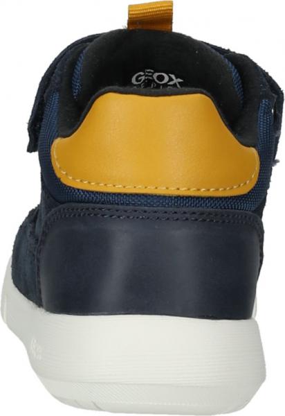 Komfortable GEOX Stiefelette Schn&uuml;rschuhe f&uuml;r Baby - Jungen B365DA 022ME CF42Q Blau