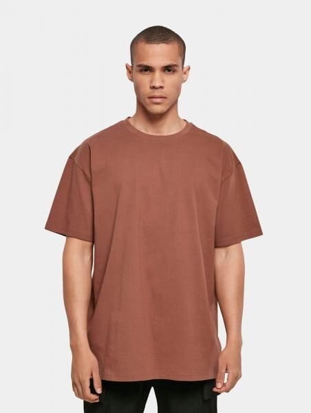 Casual Build Your Brand Men's Oversized T-Shirt, 240 g/m², Cotton, Brown