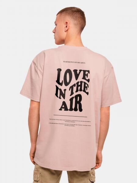 l&auml;ssiges Merchcode Herren T-Shirt Oversize 240 g/m&sup2; mit Baumwolle Alt-Rosa