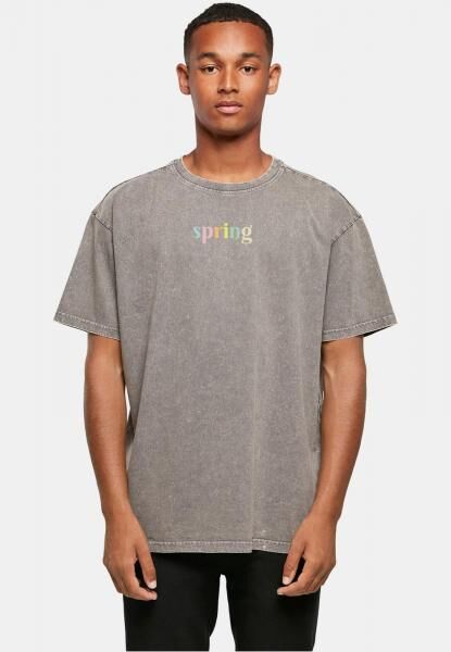 modernes Merchcode Herren T-Shirt 240 g/m&sup2; mit Baumwolle Grau