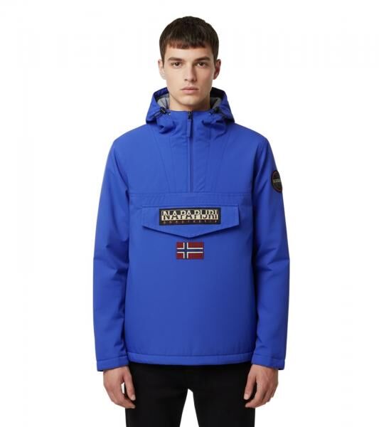 NAPAPIJRI Rainforest Water-Repellent Anorak Jacket, Winter Jacket NP0A4GMCB3B1 Royal Blue