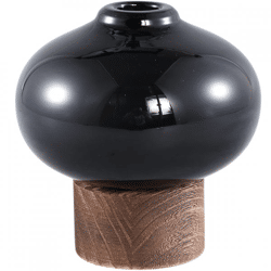 PTMD vase Fleure dark blue 14 cm