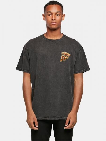 sportliches POD Herren T-Shirt Oversize 240 g/m&sup2; mit Baumwolle Schwarz