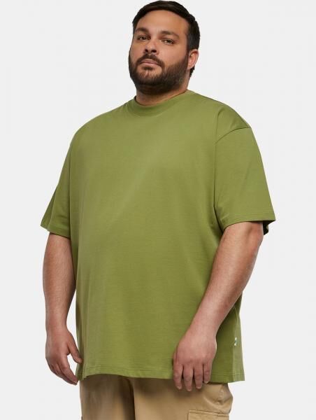 Sporty Urban Classics Men's T-Shirt, 180 g/m², Cotton, Green