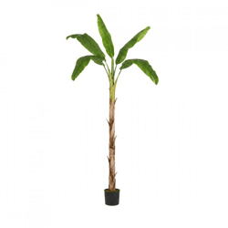 Everlands Kunstplant bananenplant in pot 180 cm