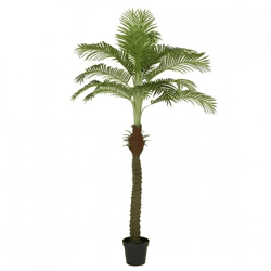 Everlands Kunstplant palmboom in pot 230 cm