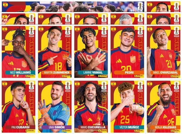 FIFA World Cup 2026&trade; Official Winner Poster &ndash; Complete Set Panini - Offizielle Stickerkollektion 