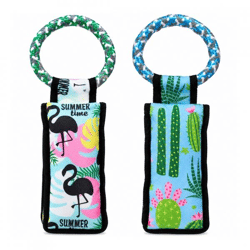 Hundespielzeug „Tropical“ mit Quietschfunktion, 31 cm, 2er-Set, sortiert