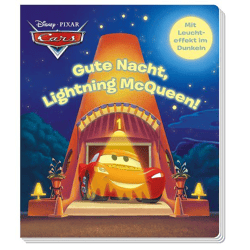 Disney PIXAR Cars: Gute Nacht, Lightning - Pappbilderbuch mit Leuchteffekt / Glow