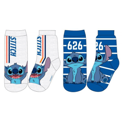Disney Stitch - Socken für Jungs - 2-fach sortiert - Größe 23-34