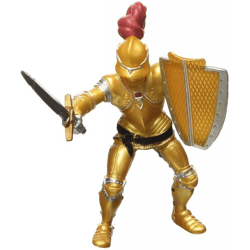Papo 39778 - Play figure - Golden knight in armor, 7 cm