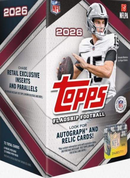 Topps Flagship NFL Football 2026 - Value Box