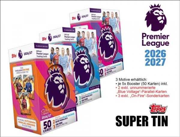 Topps Premier League Trading Cards 2026/2027 &ndash; SUPER TIN