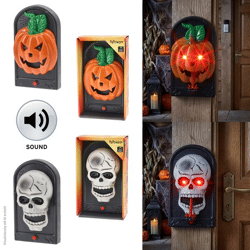 Türklingel, Halloween, animiert, 2/s, ca. 20cmH