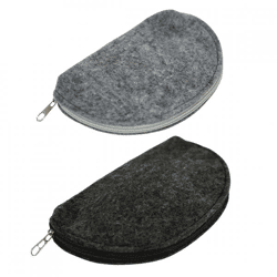 Felt pencil case 16 cm 2 assorted