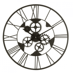 J-Line Wanduhr mit römischen Ziffern, batteriebetrieben, 60 cm