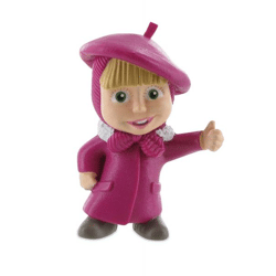 Masha and the bear - Masha as a painter play figure