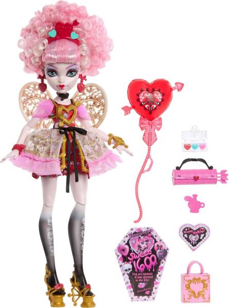 Mattel JBG77 - Monster High - Geburtstag Cupid Puppe