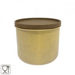 Vibers Vorratsglas mit Deckel, gelb, 500 ml