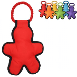 Hondenspeelgoed pop piepend 38 cm 6 assorti