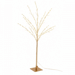 J-Line Boom LED, goldfarben, IP44, 99 cm