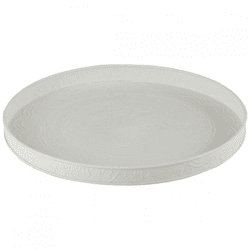 J-Line Tablett, klassisch weiß, 35 cm