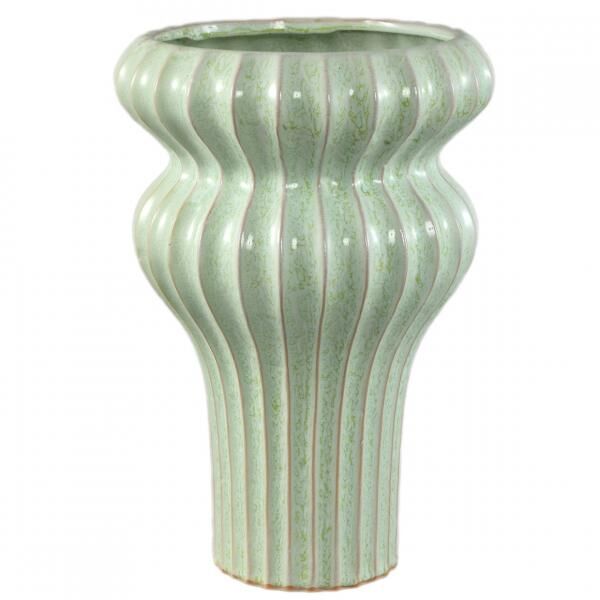 PTMD Glenna L Mint Flower Pot, 36 cm
