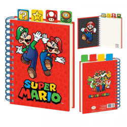 Super Mario A5-Notizbuch