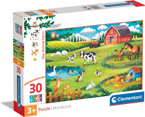 30 Teile Puzzle Supercolor - Noli - Der Bauernhof