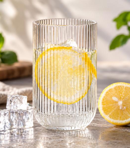 4 St&uuml;ck DR Home Division Trinkglas 4 x 260 ml f&uuml;r alle Getr&auml;nke geeignet **B-Ware &ndash; gepr&uuml;ft** in Wei&szlig;