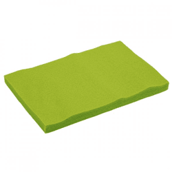 Light Green Craft Felt, 20 x 30 cm, Set of 10