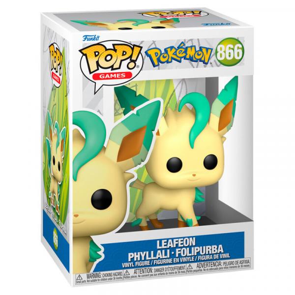 Funko 74214 - Pop! Games - Pokemon Leafeon / Phyllali / Folipurba #866
