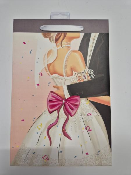 Gift bags Handmade Wedding Large, 26 x 32 x 12 cm