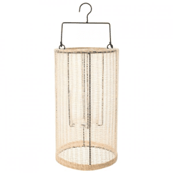 Jens Living Laterne „Indy“, sandfarben, 33 cm