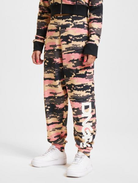 l&auml;ssige Dangerous DNGRS Damen Hose Taschen 280 g/m&sup2; mit Baumwolle Camouflage
