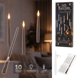 LED Kerze, Magic, schwebend, 11er Set, ca. 15cmH
