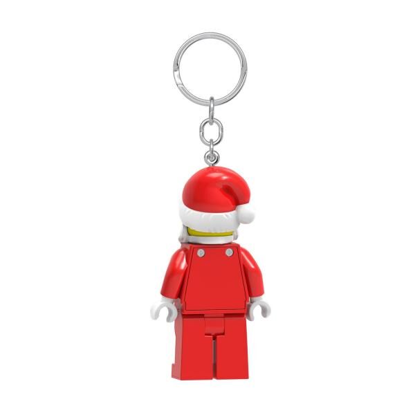 LEGO&reg; Santa Claus Schl&uuml;sselanh&auml;nger mit Taschenlampe - 7,5 cm