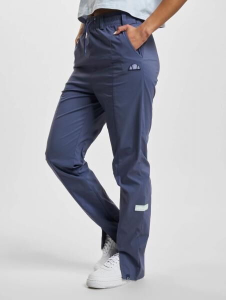 moderne Ellesse Damen Hose Stretch Kordelzug Rei&szlig;verschluss Blau
